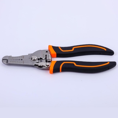 175mm Multi-Function Wire Stripper Cutter Crimper Pliers 4Cr13