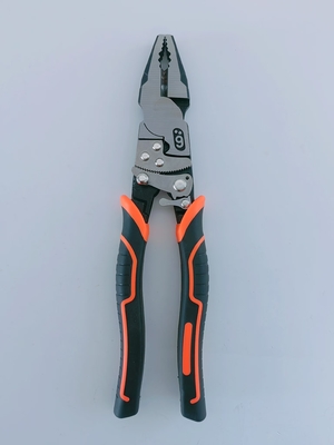 9 Inch Eccentric Labor-Saving Plier with Ratchet HRC 62