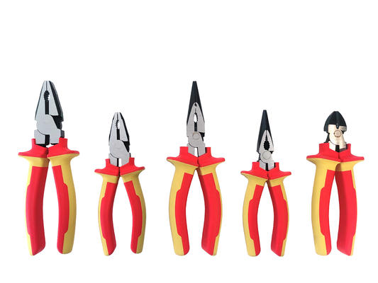 8" 1000V Insulated Heavy Duty Side Cutting Pliers - HRC 62