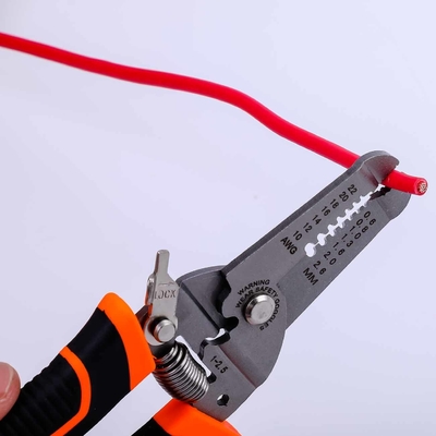 175mm HRC52 Industrial Wire Strippers - Compact Multi-Tool