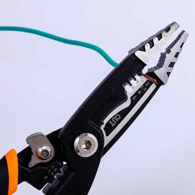 HRC62 High Hardness Precision Cutting Tool - Wire Cutting Strippers & Combination Pliers for Ultra-Hard Materials