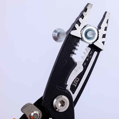 HRC62 High Hardness Precision Cutting Tool - Wire Cutting Strippers & Combination Pliers for Ultra-Hard Materials